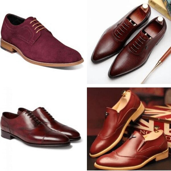 Mahogany red Shoes for Men smart casual wear for men mens dressing tips what to wear in autumn men