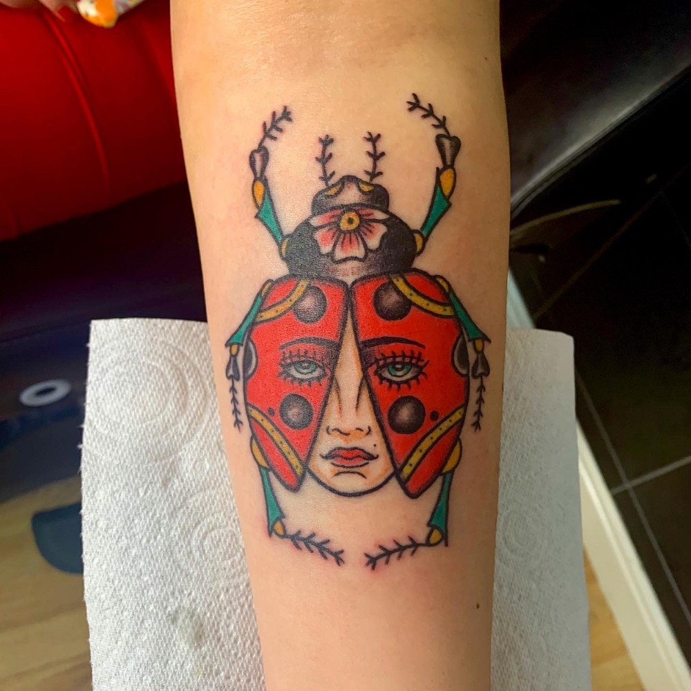 "How To Get Good Luck in 2020? Get Inspired With These 27+ Miraculous Ladybug Insect Tattoo Ideas! traditional ladybug tattoo realistic ladybug tattoo ladybug tattoos meaning ladybug tattoo with name ladybug tattoo watercolor ladybug tattoo simple ladybug tattoo outline ladybug tattoo for guys small ladybug tattoo black and white ladybug tattoo behind ear ladybug tattoo on wrist ladybug and flower tattoo ladybug outline tattoo miraculous ladybug tattoo ladybug tattoo black and white ladybug and butterfly tattoo ladybug tattoo realistic ladybug tattoo on shoulder simple ladybug tattoo black and white minimalist ladybug tattoo ladybug minimalist tattoo flower of life tattoo ladybug drawing ladybug meaning ladybug tattoo black black and white ladybug"