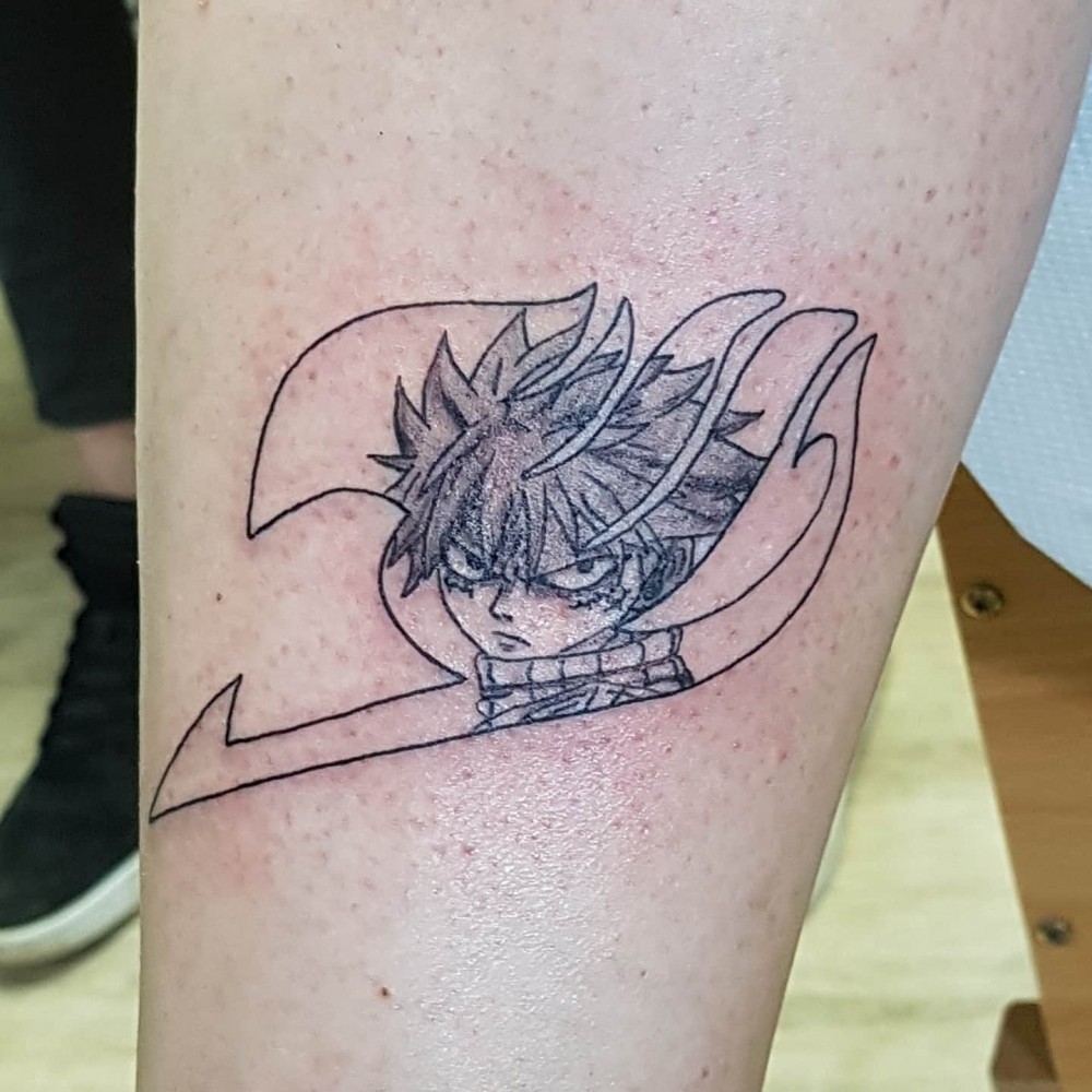 Natsu Special Mark Tattoo  Tattoos, Mark tattoo, Fairy tail