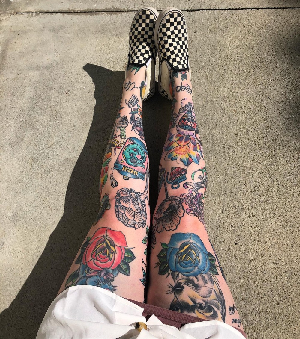 "Wow, Just Wow! 83+ Badass Full Leg Tattoo Ideas For Guys And Females "