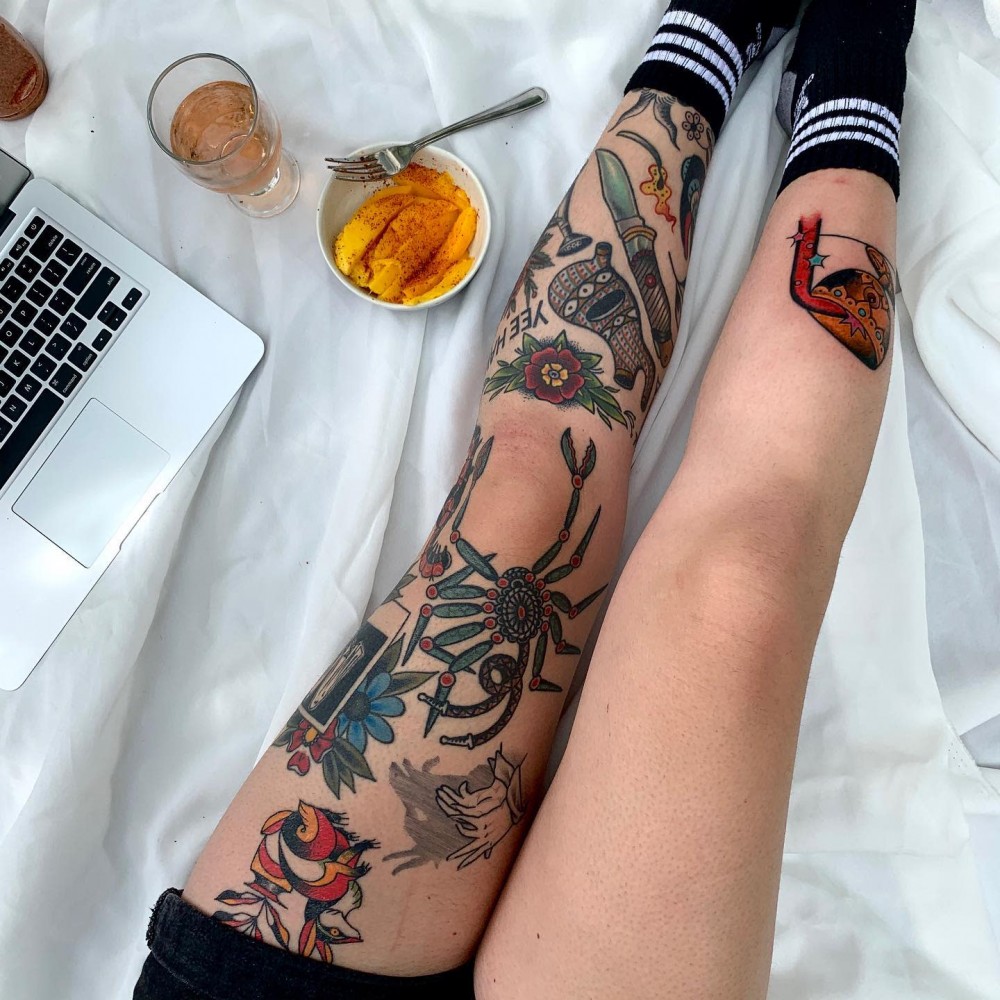 "Wow, Just Wow! 83+ Badass Full Leg Tattoo Ideas For Guys And Females "