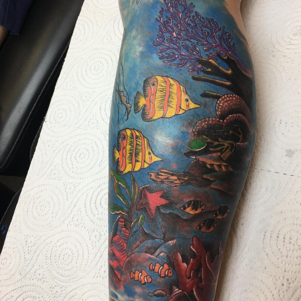 "Wow, Just Wow! 83+ Badass Full Leg Tattoo Ideas For Guys And Females "