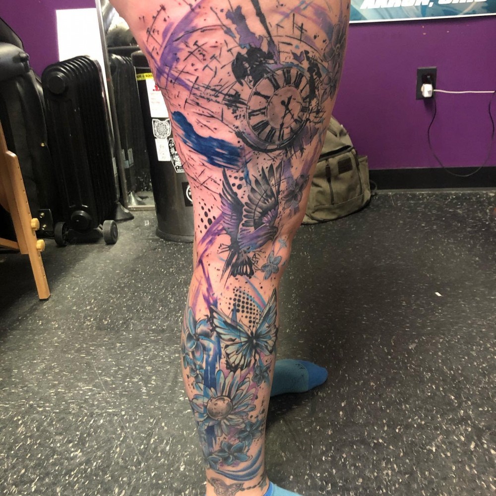 "Wow, Just Wow! 83+ Badass Full Leg Tattoo Ideas For Guys And Females "