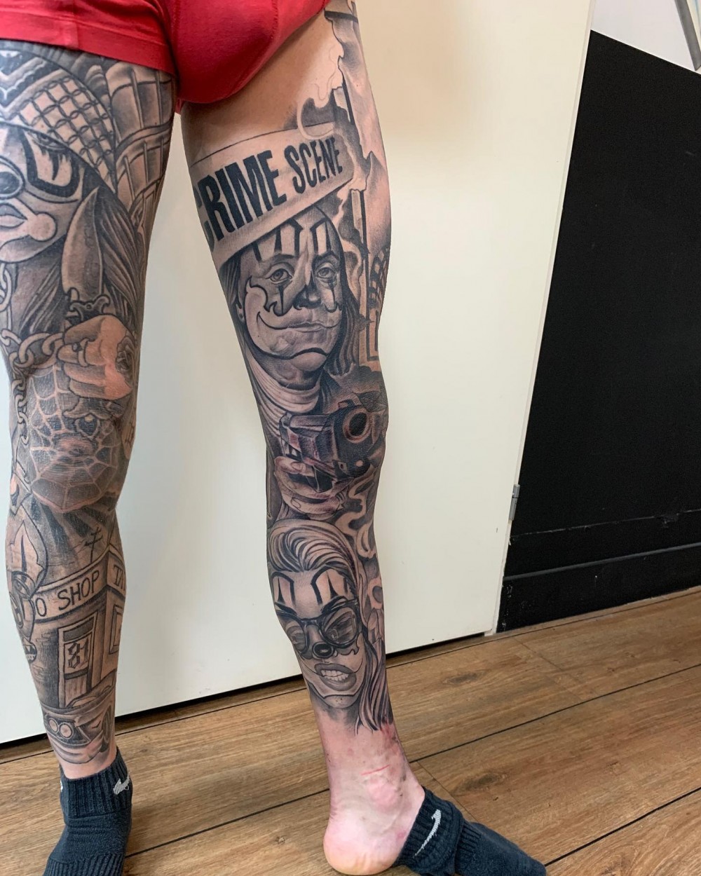 "Wow, Just Wow! 83+ Badass Full Leg Tattoo Ideas For Guys And Females "