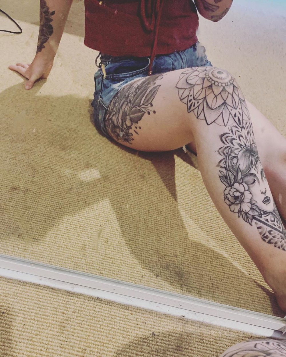"Wow, Just Wow! 83+ Badass Full Leg Tattoo Ideas For Guys And Females "