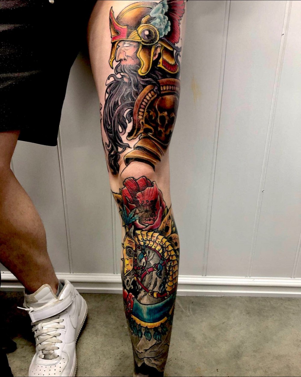 "Wow, Just Wow! 83+ Badass Full Leg Tattoo Ideas For Guys And Females "