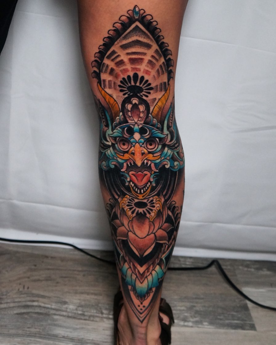 "Wow, Just Wow! 83+ Badass Full Leg Tattoo Ideas For Guys And Females "