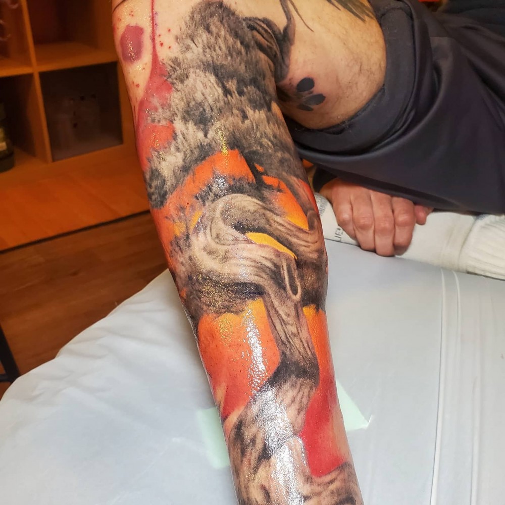 "Wow, Just Wow! 83+ Badass Full Leg Tattoo Ideas For Guys And Females "