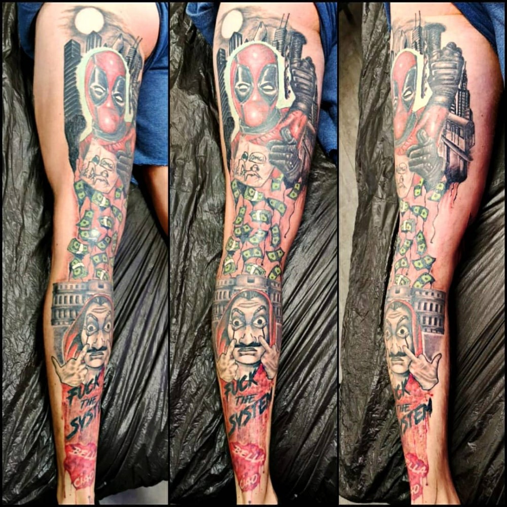 "Wow, Just Wow! 83+ Badass Full Leg Tattoo Ideas For Guys And Females "