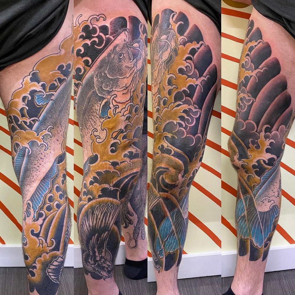 "Wow, Just Wow! 83+ Badass Full Leg Tattoo Ideas For Guys And Females "