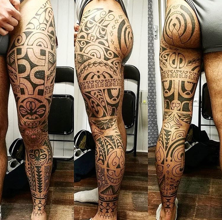 "Wow, Just Wow! 83+ Badass Full Leg Tattoo Ideas For Guys And Females "