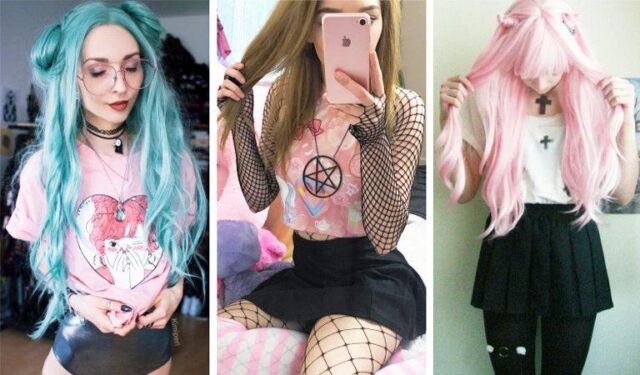 Y2K EGIRL Fairy Aesthetics Y2K Backless Mesh Cami Dress Pastel Goth ...