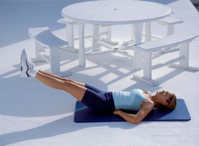 Image may contain Human Person Exercise Sport Sports Working Out Fitness Stretch and Female