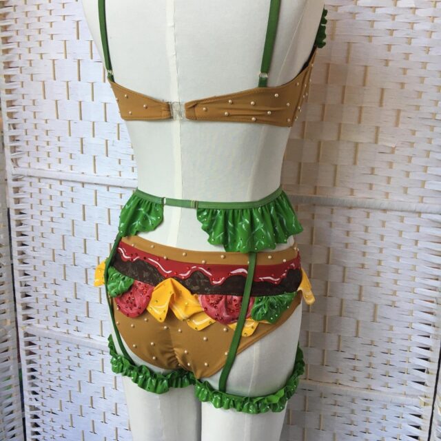 Cheeseburger Lingerie Set Turns You Into a Sexy Cheeseburger