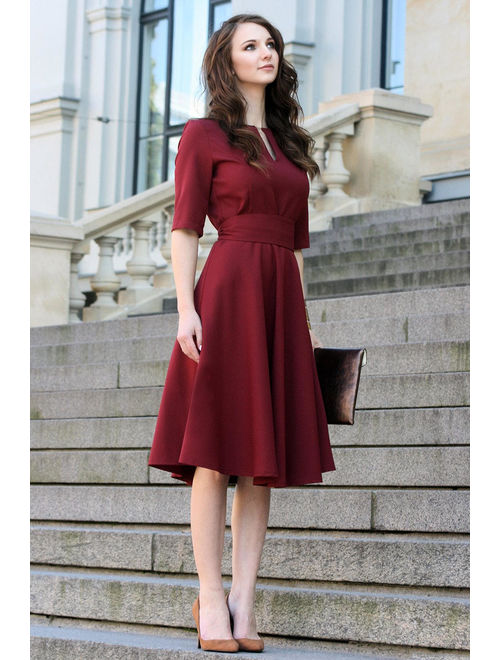 45+ Stylish Autumn Mahogany Red Clothing You Must Check Out (Fall ...