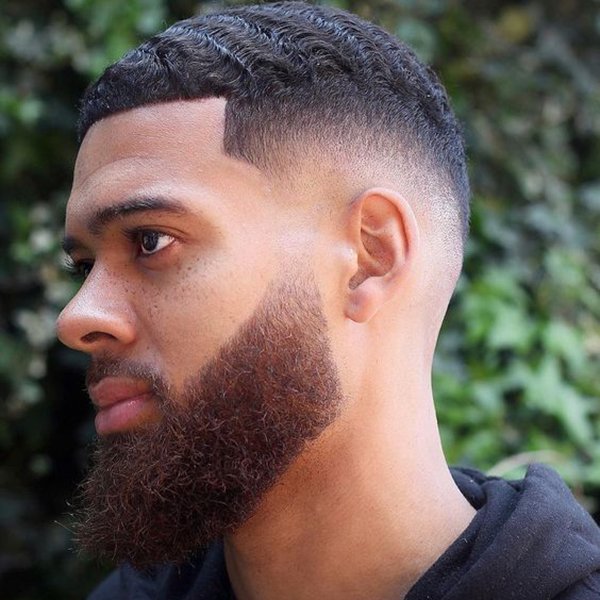 How To Get A Black Male Wavy Hair? 20+ Black Men with Waves and Beard ...