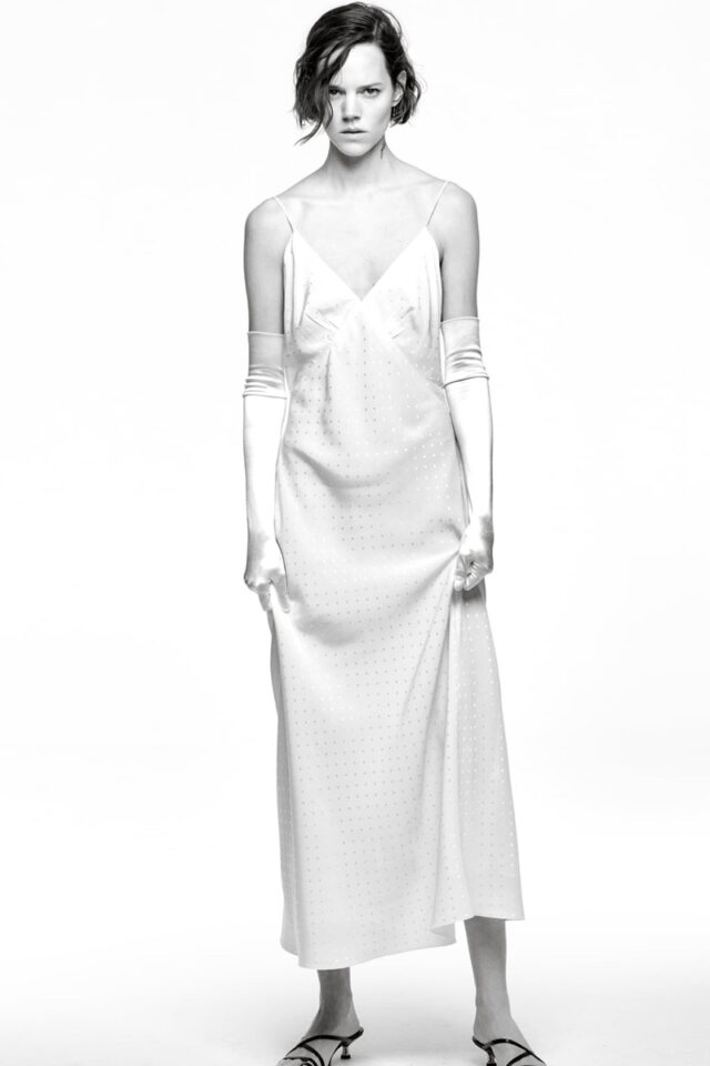 Freja Beha & Achenrin Pose in Zara's Minimal Fall Styles