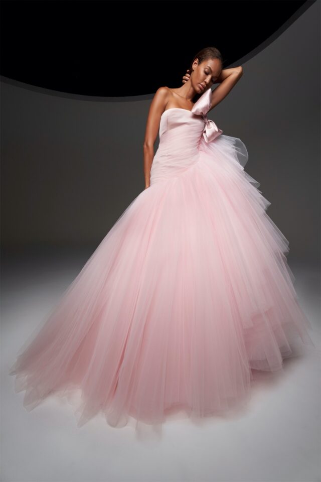 Joan Smalls Enchants in Giambattista Valli Fall 2020 Haute Couture Designs