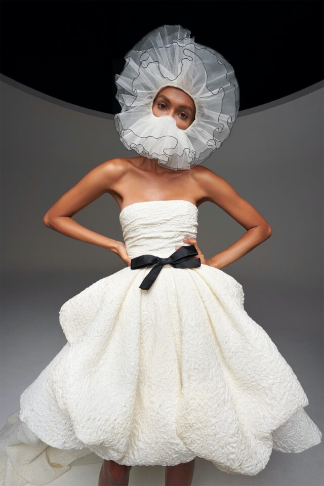Joan Smalls Enchants in Giambattista Valli Fall 2020 Haute Couture Designs