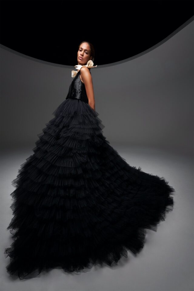 Joan Smalls Enchants in Giambattista Valli Fall 2020 Haute Couture Designs