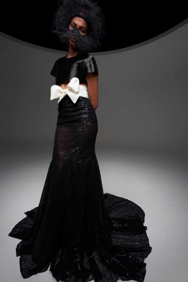 Joan Smalls Enchants in Giambattista Valli Fall 2020 Haute Couture Designs
