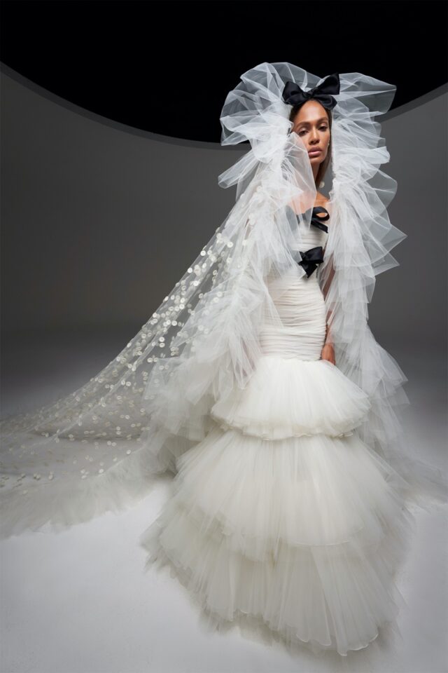 Joan Smalls Enchants in Giambattista Valli Fall 2020 Haute Couture Designs