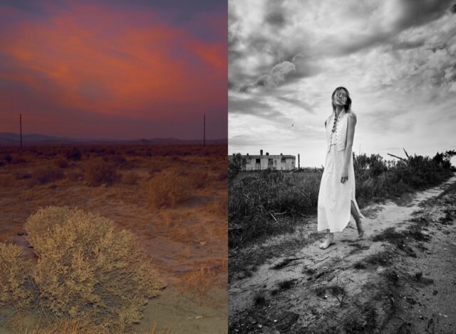 Sasha Pivovarova Embraces Zara's Boho Chic Styles