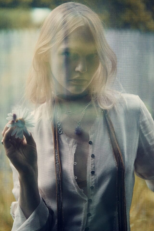 Sasha Pivovarova Embraces Zara's Boho Chic Styles