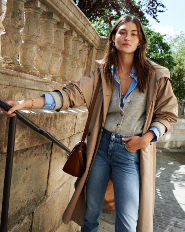2021 Fall Fashion] Grace Elizabeth Poses at Mango with Casual and Essential  Autumn Clothes For Ladies - Last Minute Stylist