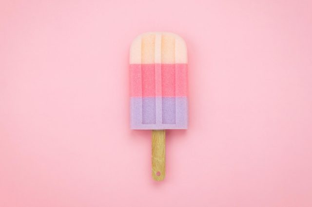 popsicle pink background