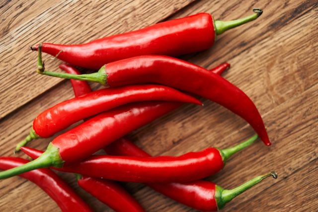 hot chili peppers