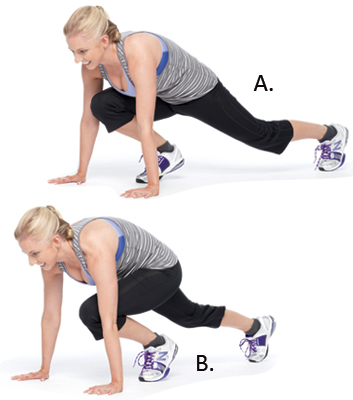 Mountain Climbers: 1 Minute