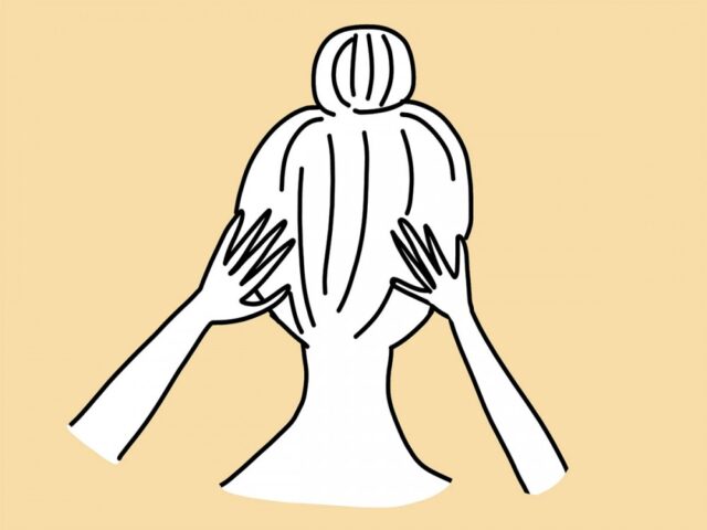 thinning hair scalp massage