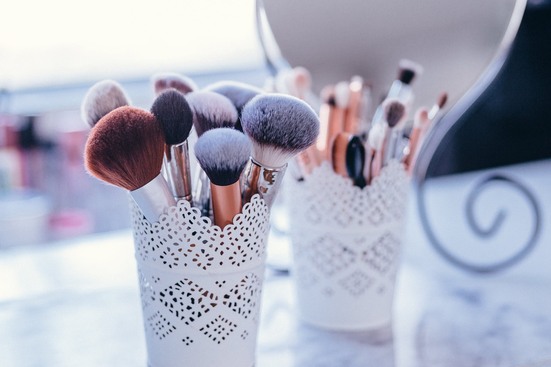assorted beauty blur business