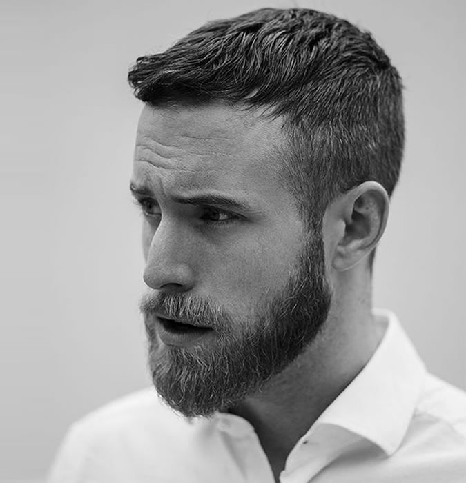 The Short Crop Hairstyle for men