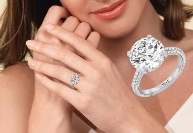 elegance diamond engagement ring